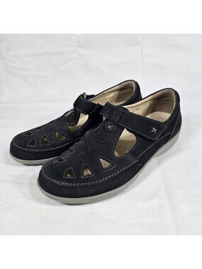 Umberto Raffini Women Irelyn Mary Jane Shoes Size 6 US Blue Leather Comfort